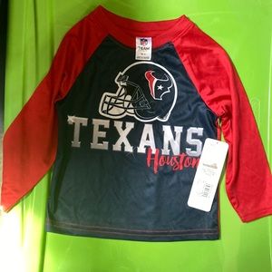 Kids 18mo Houston Texans long sleeve shirt